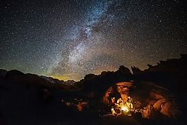 自然,景觀,黑暗
