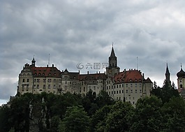 西格玛格斗城堡,锡格马林根,hohenzollern 城堡