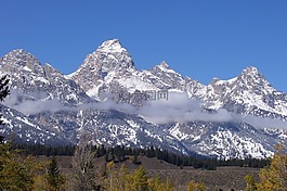 大提頓山脈,范圍,景觀