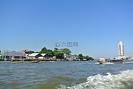 曼谷,泰國(guó),河