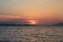 黃昏,西,日落