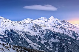 自然,景觀,山