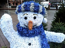 雪人,圣誕,圣誕市場