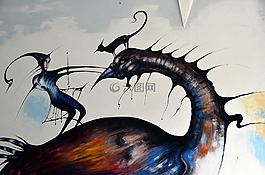 街,藝術(shù),涂鴉