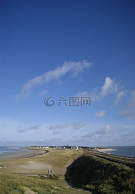 布列塔尼,地平線,海