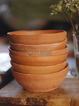 陶罐,陶器,手工制造