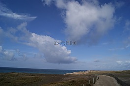 布列塔尼,地平線,海