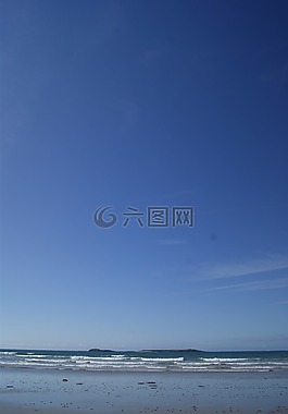 布列塔尼,地平線,海