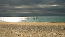 海,夏天,海灘