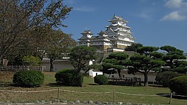 天堂,城堡,日本