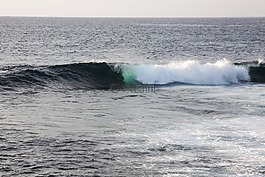 波,海洋,洪水