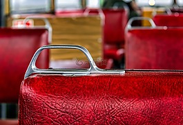 馬車,座位,紅色