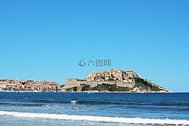 卡尔维,科西嘉,海