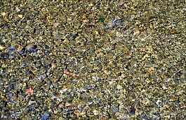 河,鵝卵石,水