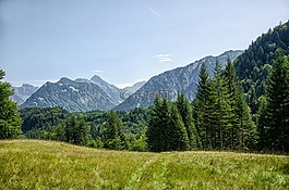 阿爾高,oberstdorf,山