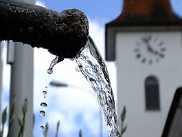 水,噴泉,滴