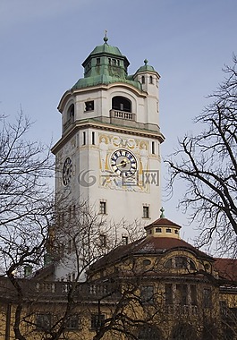 室內(nèi)游泳池,慕尼黑,苗勒 volksbad