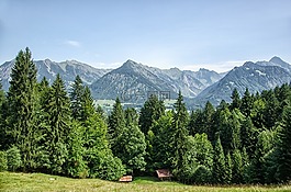 阿爾高,oberstdorf,山