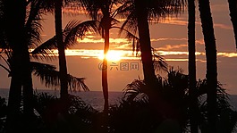日落,日出,黃昏