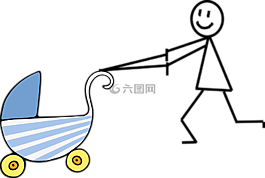 為人父母的,嬰兒,童車
