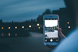 iphone,男子,控股