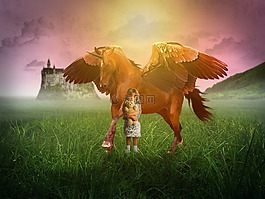 独角兽,梦,幻想