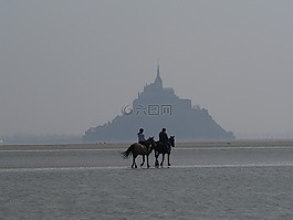海,游圣米歇爾山,諾曼底