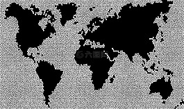 世界,馬賽克,石頭