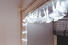燈,裝潢,模糊