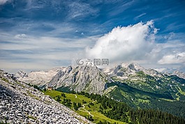 schachen,山,德国