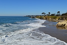 海洋,海岸,海灘