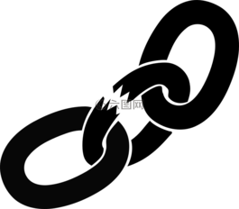 鏈,打破,鏈接