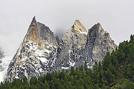 山,自然,山峰