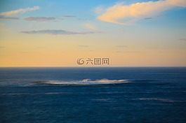 海景,波,沖浪