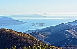 海,地平線,海洋