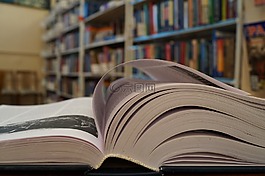 書,打開的書,文庫