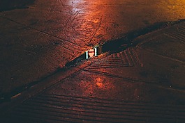 路,街,水