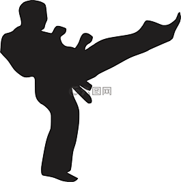 空手道,踢,運動