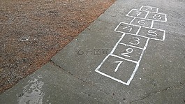 播放,粉筆,跳