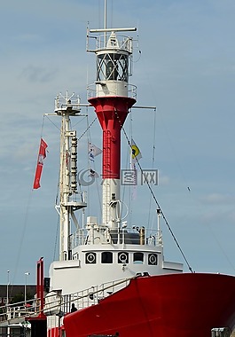 borkum,燈塔船,漂浮的燈塔