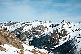 山,高原,云