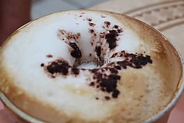 熱奶咖啡,咖啡,milchschaum