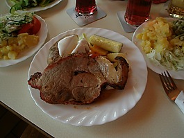 主菜,餐,美味