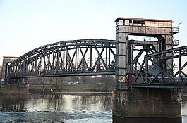 hubbrücke,马格德堡,铁路桥梁