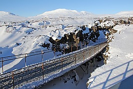 湖,山,tingvellir國(guó)家公園