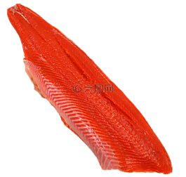 野生,大,三文魚