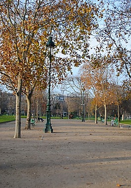 秋季,巴黎,公園
