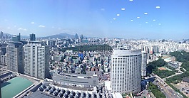 漢城,韓國,城市