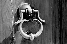 doorknocker,呼叫等待,門