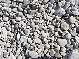 石頭,鵝卵石,海灘